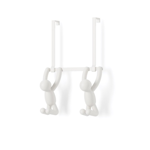 Umbra Buddy Over The Door Hook Double White 22x11x30cm